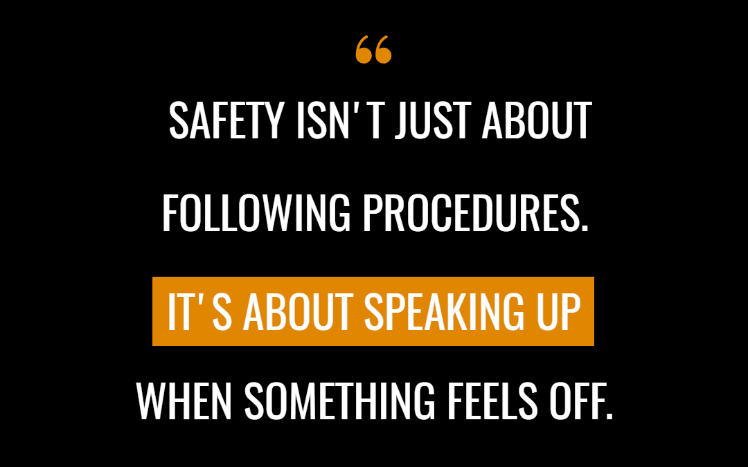 Safety Starts with Self-Awareness